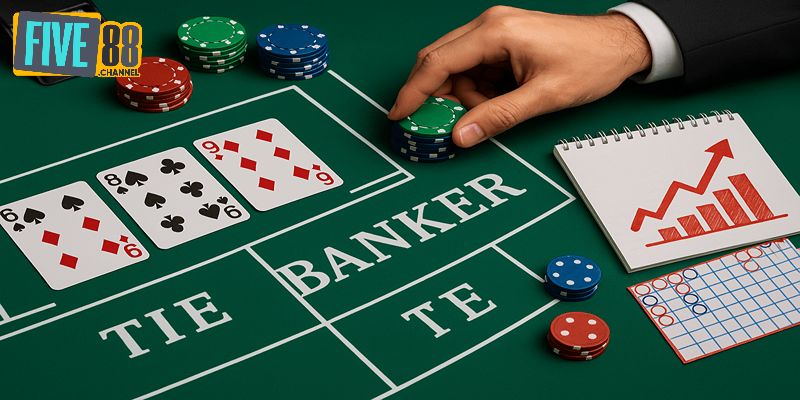 Chiến lược chơi Baccarat của cao thủ FIVE88 giúp tối đa cơ hội thắng